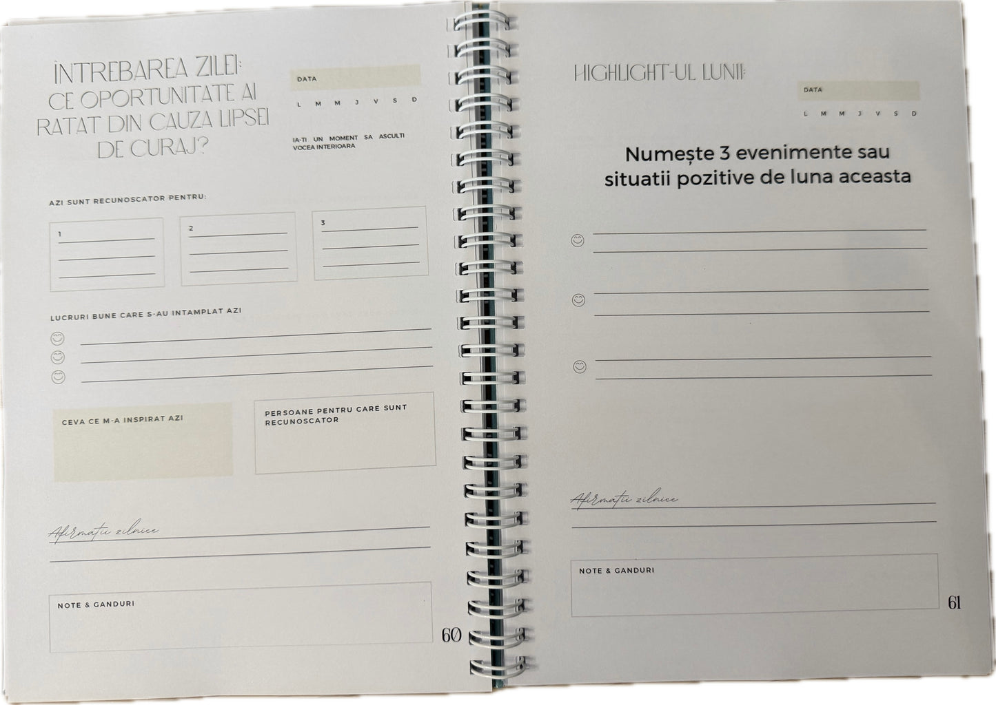 Jurnalul Descoperirii de Sine | Călătoria de 90 de zile