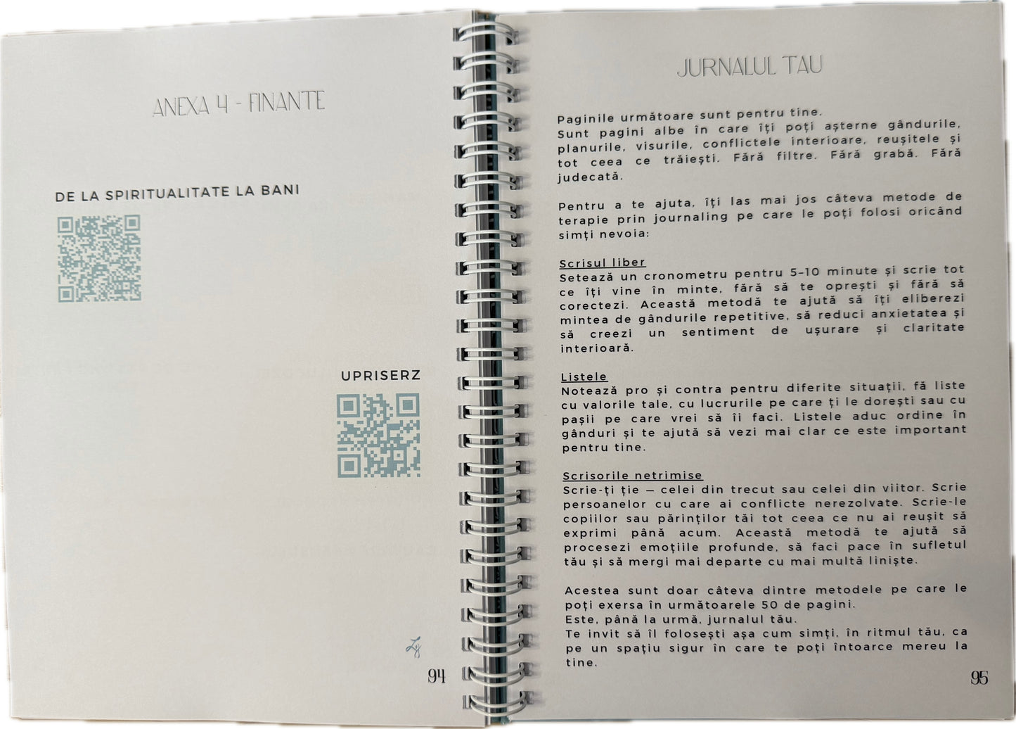 Jurnalul Descoperirii de Sine | Călătoria de 90 de zile