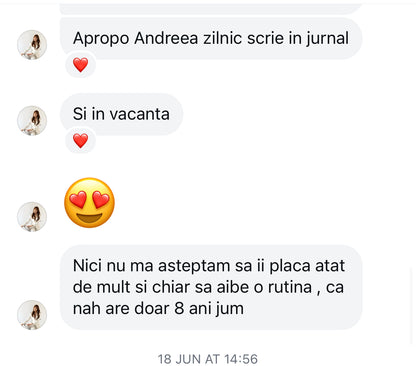 Set pentru Copii – Jurnal de Recunoștință și Dezvoltare Emoțională + Stickere Motivaționale