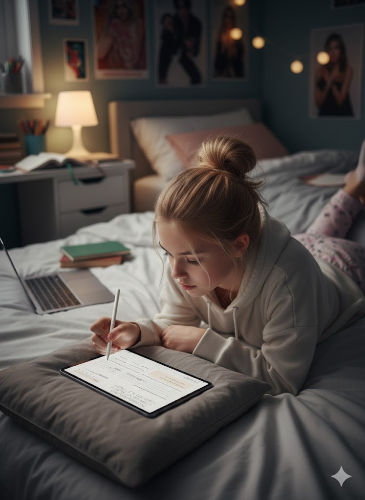 Jurnal Digital de Recunoștință și Self-Care | 5 Minute pe Zi pentru Liniște Interioară