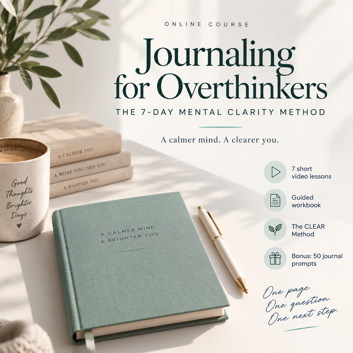 Journaling for Overthinkers